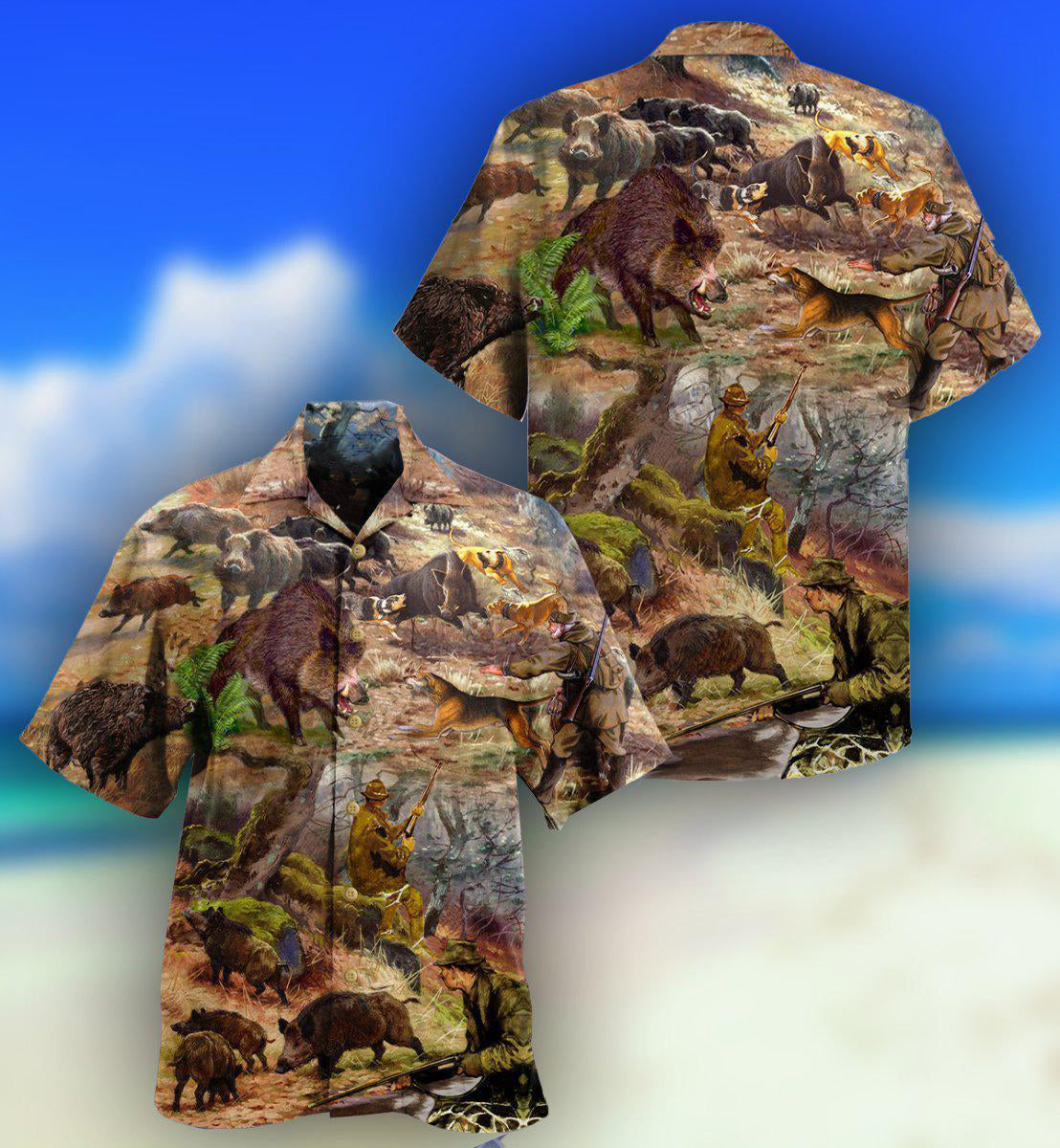 Hunting All I Care About Is Hunting And Maybe Three People Edition – Hawaiian Shirt