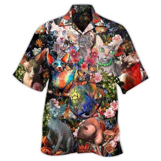 Sphynx Cats All I Need Is Sphynx Cats Edition – Hawaiian Shirt