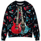 All I Need Is Playing Music Guitar – Sweater - Ugly Christmas Sweater