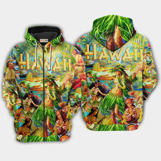 Aloha Spirit Of Hawaii Quote – 3D Hoodie