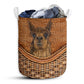 S: 17.72”x13.78” (45x35 cm) Alpaca Rattan Teaxture - Laundry Basket - Owls Matrix LTD