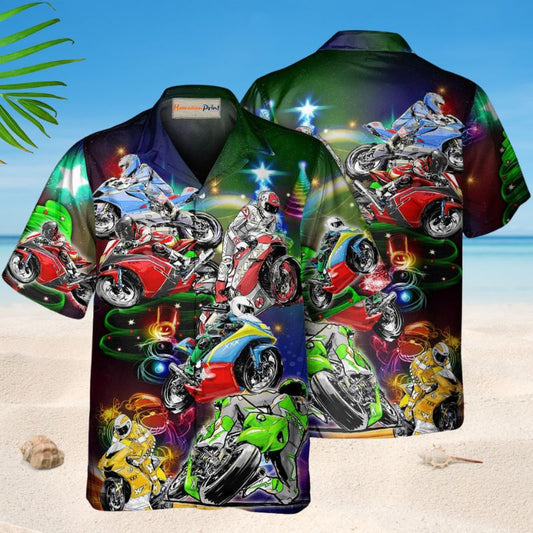 Amazing Motorcycle Racing Style – Hawaiian Shirt