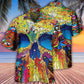 Colorful Summer Skull Art - Hawaiian Shirt