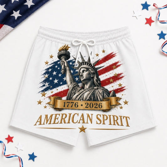 America 250th Anniversary Beach Short- Liberty American Spirit