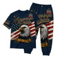 America 250th Anniversary Pajamas Short Sleeve - American Pride Eagle