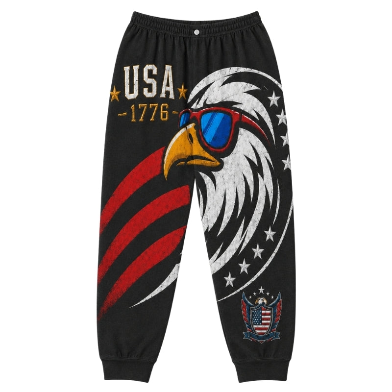 America 250th Anniversary Pajamas Short Sleeve - Cool Eagle USA