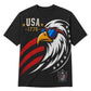 America 250th Anniversary Pajamas Short Sleeve - Cool Eagle USA