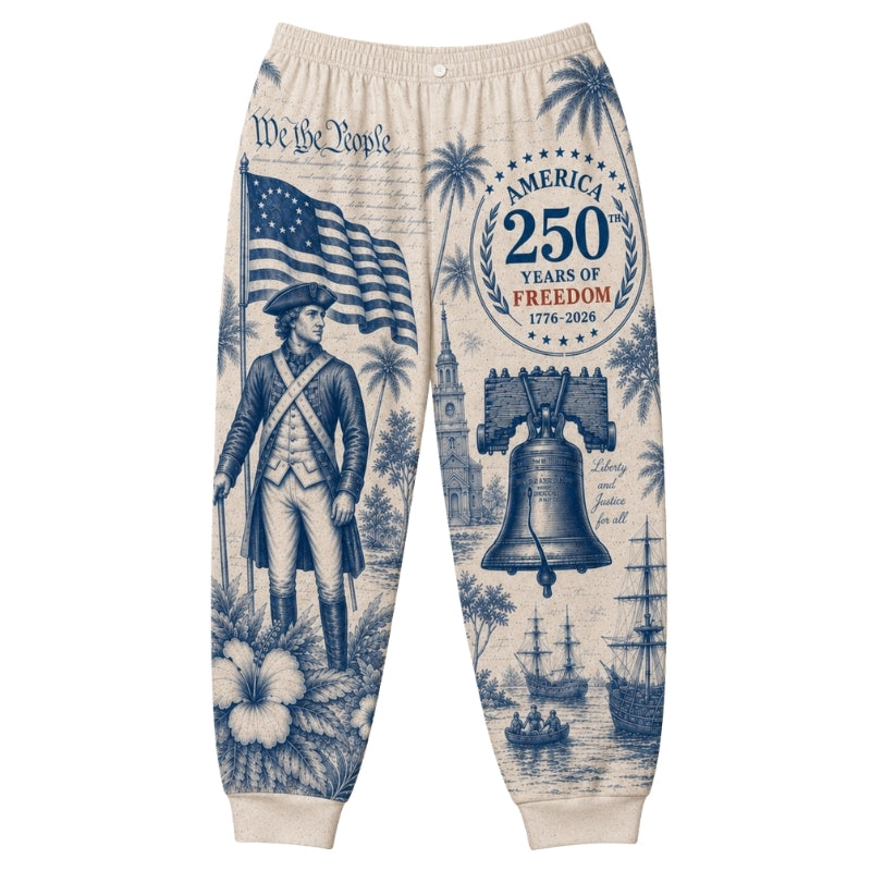 America 250th Anniversary Pajamas Short Sleeve - Heritage Patriot Bell