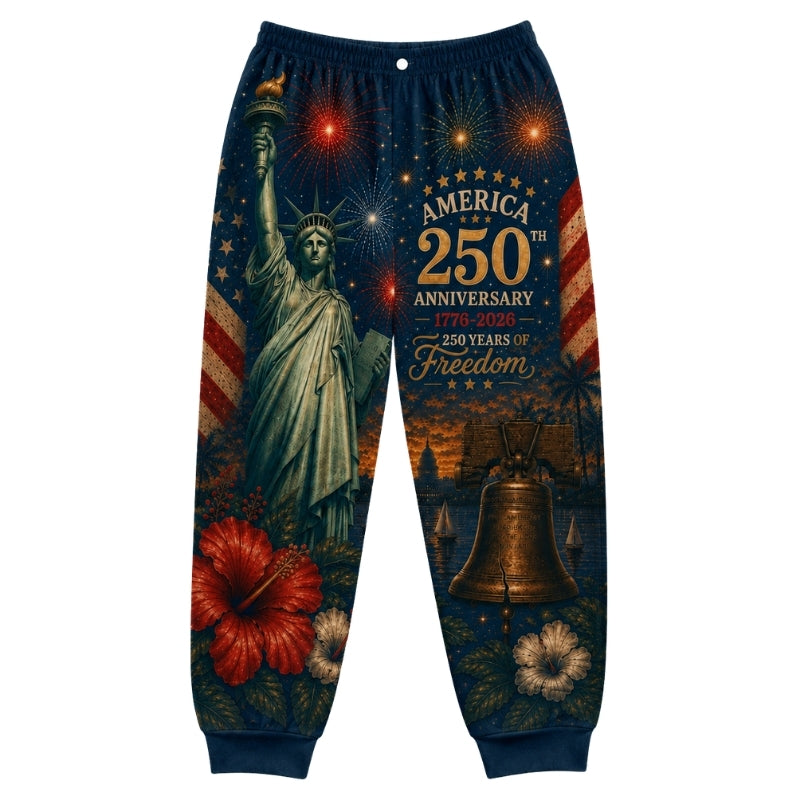 America 250th Anniversary Pajamas Short Sleeve - Liberty Night Bell