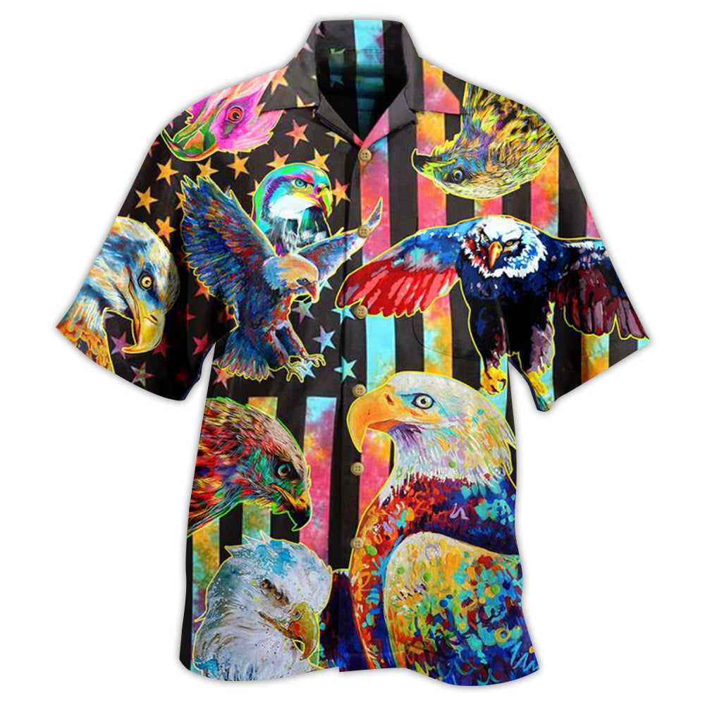 America Eagle Mix Color Edition – Hawaiian Shirt