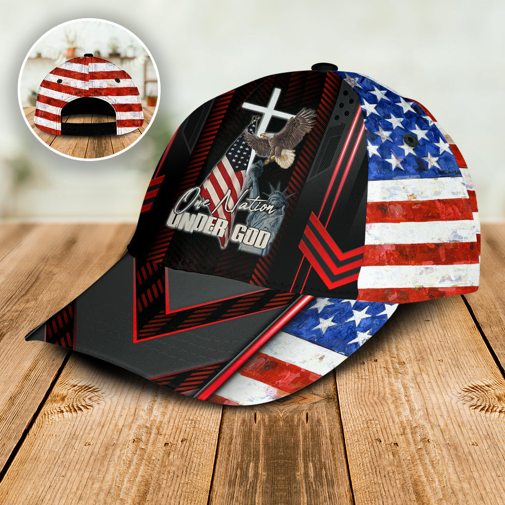 America Eagle One Nation Under God – Classic Cap