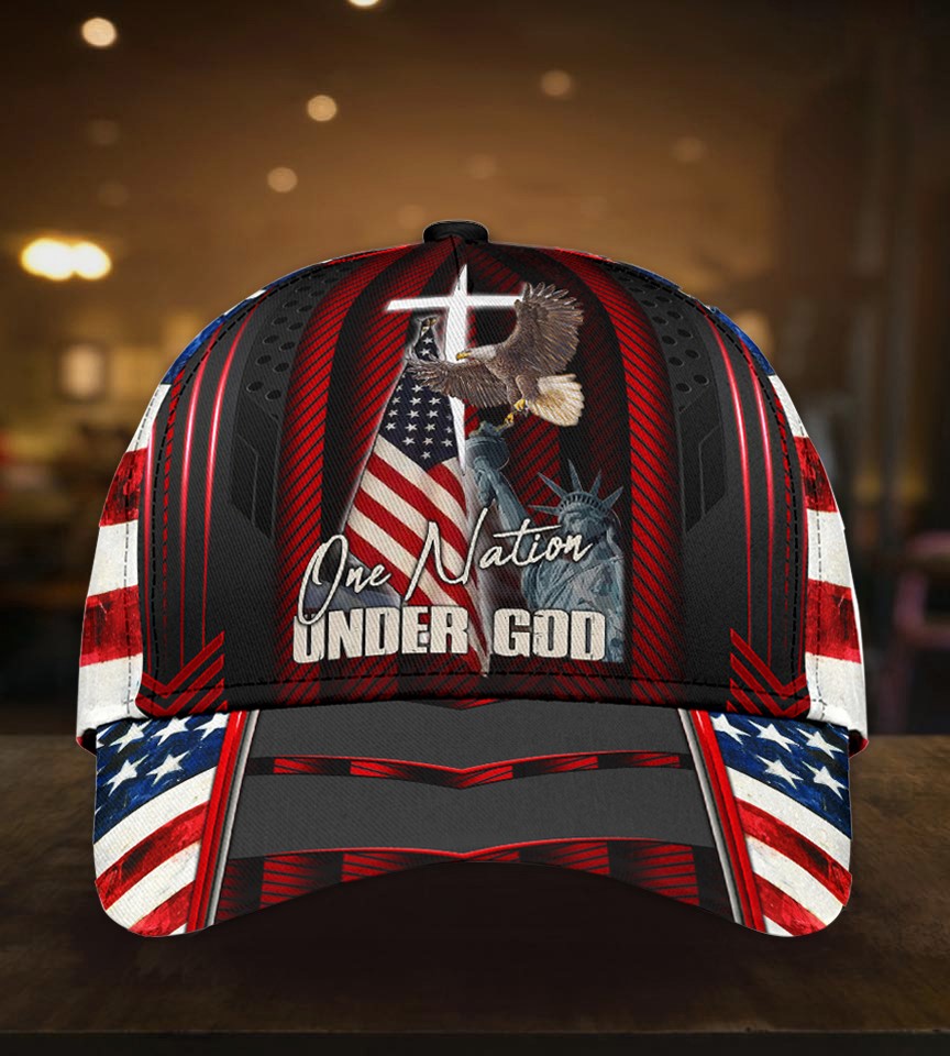 America Eagle One Nation Under God – Classic Cap