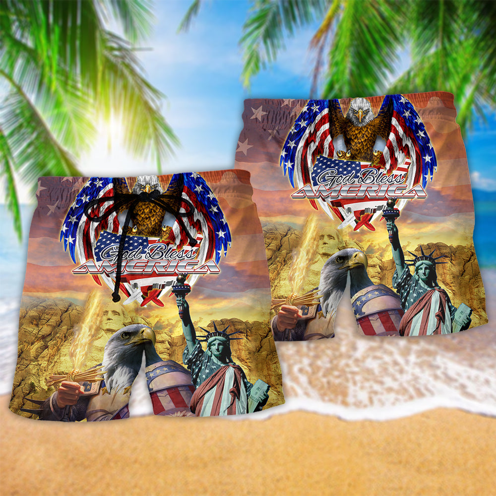 America Eagle Patriotic Classic – Beach Short