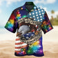 America Freedom Eagle Christmas – Hawaiian Shirt