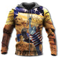 America Land Of The Free Style - 3D Hoodie