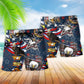 American Eagle Love Patriotic Style – Beach Short