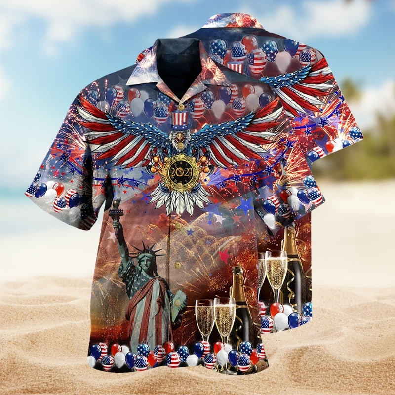America New Beginning Limited Edition – Hawaiian Shirt