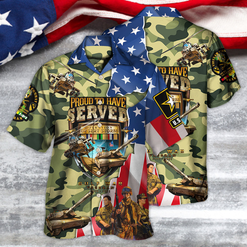 America Veteran War And Peace Limited Edition – Hawaiian Shirt