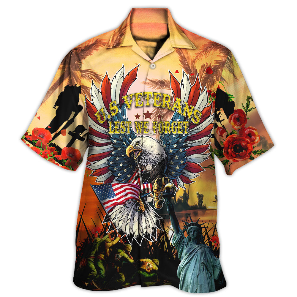 America Veterans Lest We Forget Limited Edition – Hawaiian Shirt