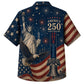 America 250th Anniversary Retro Flag Hawaiian Shirt 1776-2026