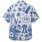 America 250th Blue Liberty Hawaiian Shirt
