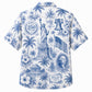 America 250th Blue Patriotic Hawaiian Shirt