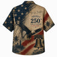 America 250th Liberty Brush Hawaiian Shirt