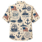 America 250th Navy Flag Hawaiian Shirt