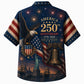 America 250th Patriotic Hawaiian Shirt