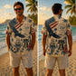 America 250th Vintage Eagle Island Hawaiian Shirt