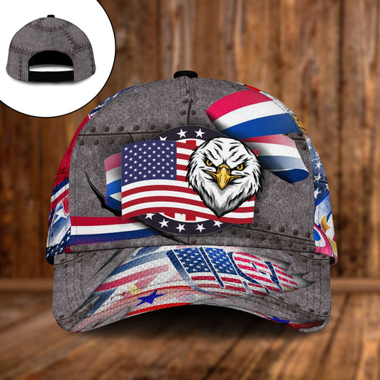 American Eagle Patriotic Style – Classic Cap