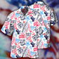 America Independence Day Artistic Design – Hawaiian Shirt