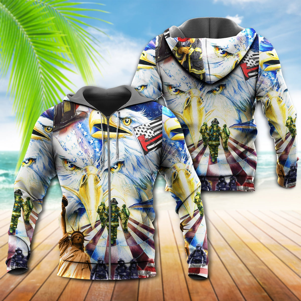 America Proud Forever Art – 3D Hoodie