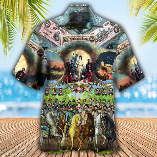 American Civil War Historical - Hawaiian Shirt