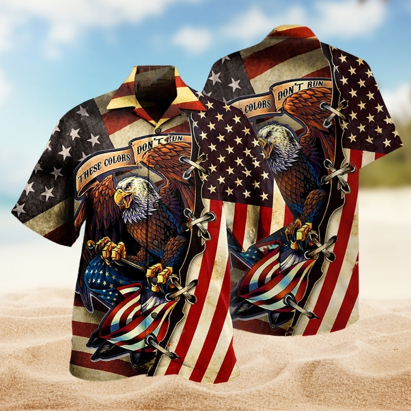 American Eagle Fly The Flag Limited Edition – Hawaiian Shirt