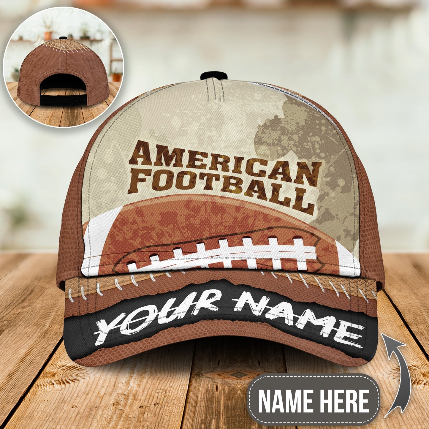 American Football Classic Personalized – Classic Cap