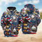 American Love Eagle Art – 3D Hoodie