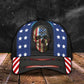 American Skull Carbon Pattern – Classic Cap