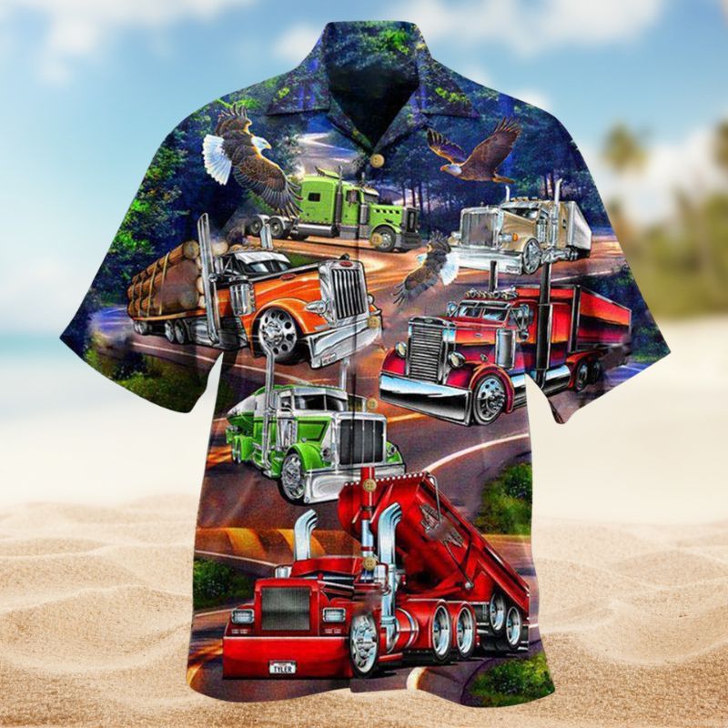 American Trucker Proud Edition – Hawaiian Shirt