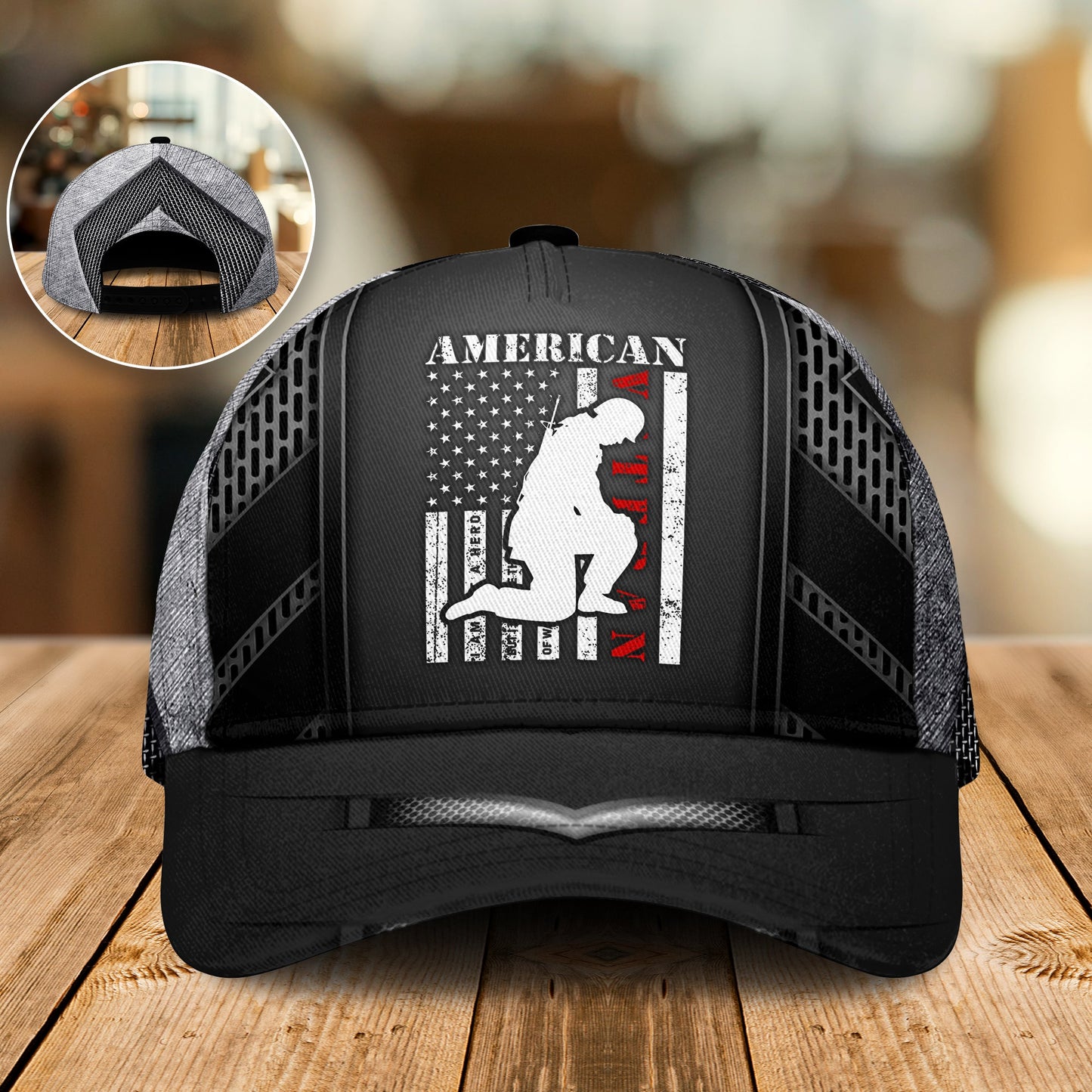 American Veteran I Am A Hero – Classic Cap