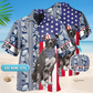 American Bull Terrier Tropical Style – Hawaiian Shirt