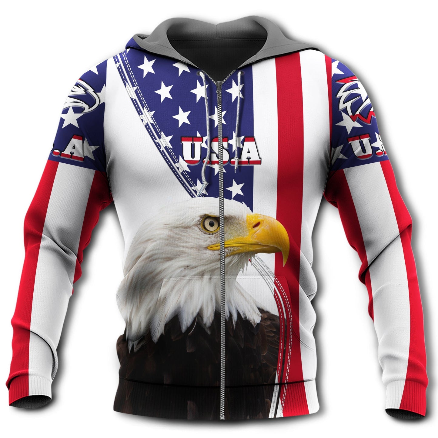 American Eagle Classic Style - 3D Hoodie2