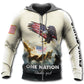 American Eagle One Nation Quote - 3D Hoodie