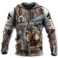 American Paint Horse Love Style - 3D Hoodie