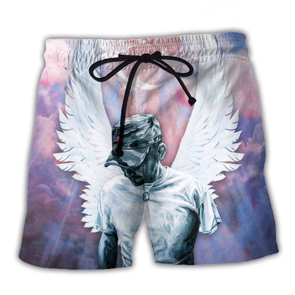 Amputee Blessings Positive Message - Beach Short