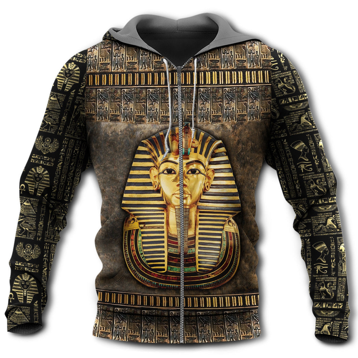 Ancient Egypt Pharaoh Classic Style - 3D Hoodie2