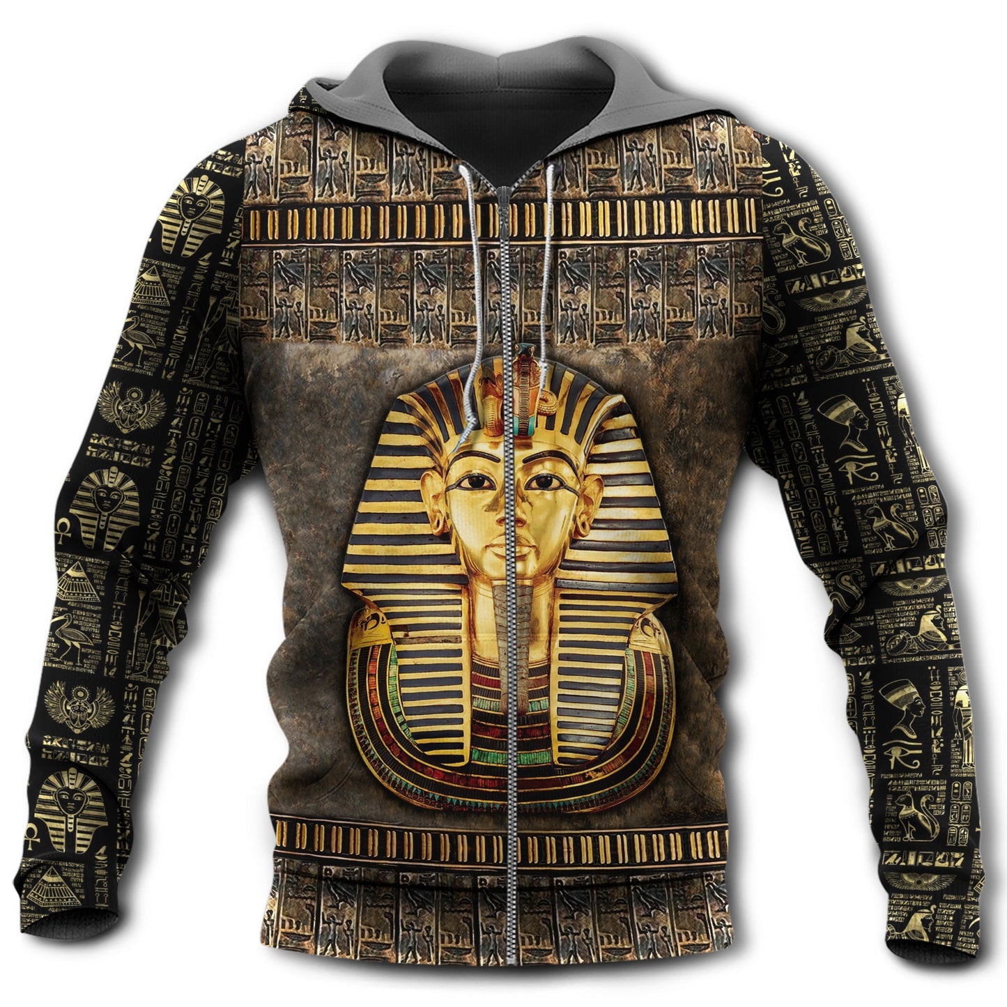 Ancient Egypt Pharaoh Classic Style - 3D Hoodie2
