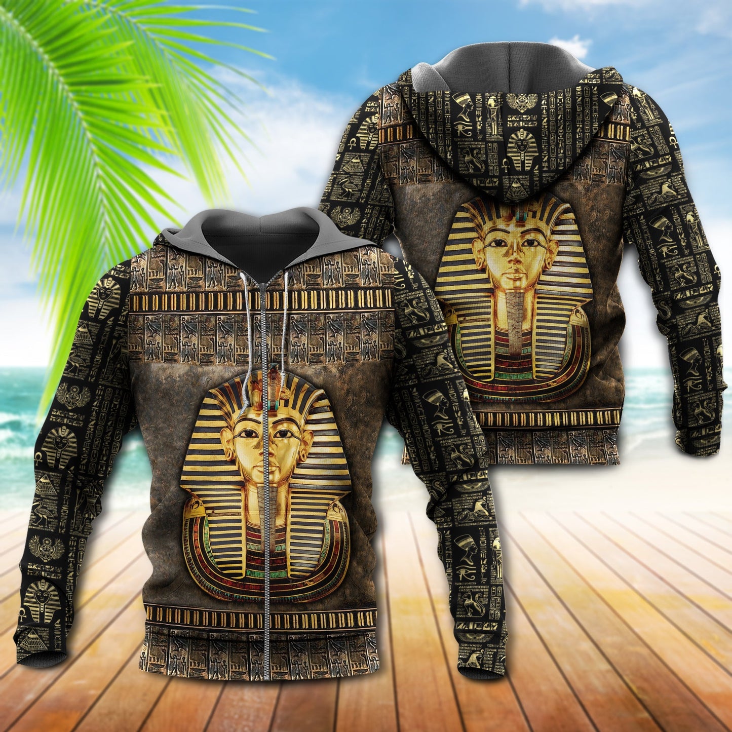 Ancient Egypt Pharaoh Classic Style - 3D Hoodie4