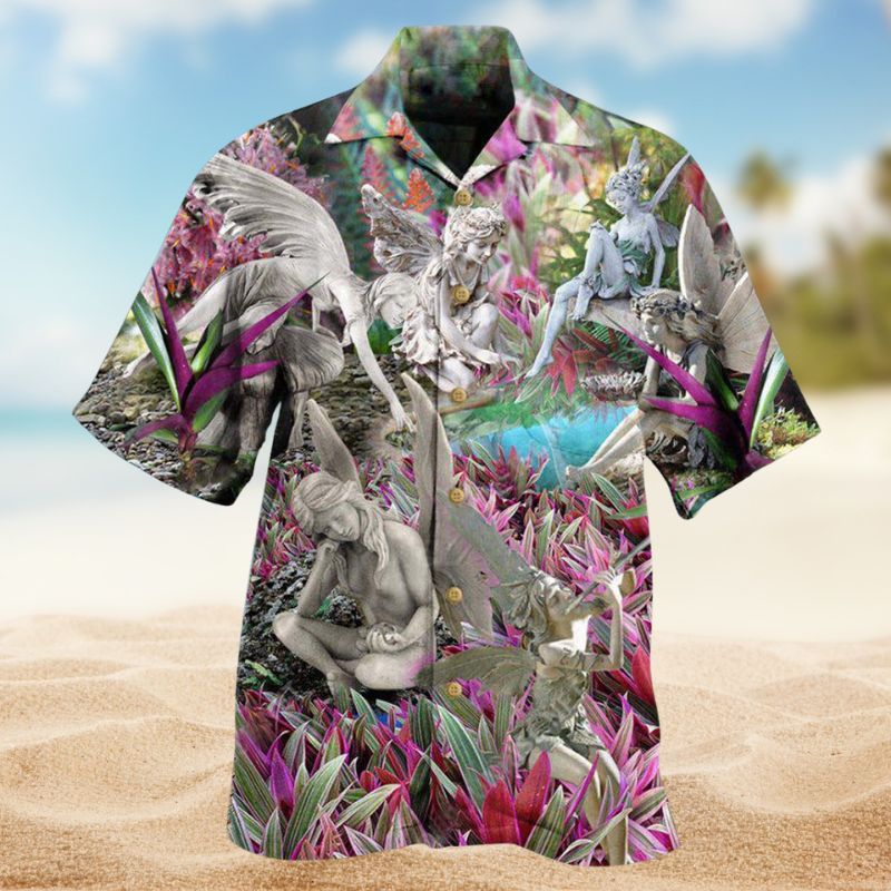 Angel Garden Figurines Edition – Hawaiian Shirt