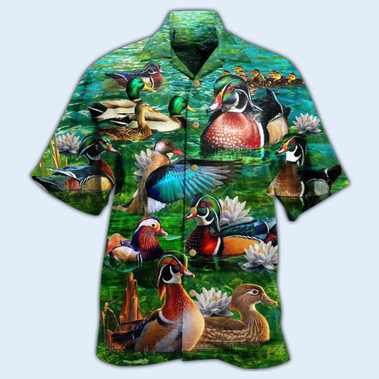 All You Need Is Love And A Duck – Hawaiian Shirt
